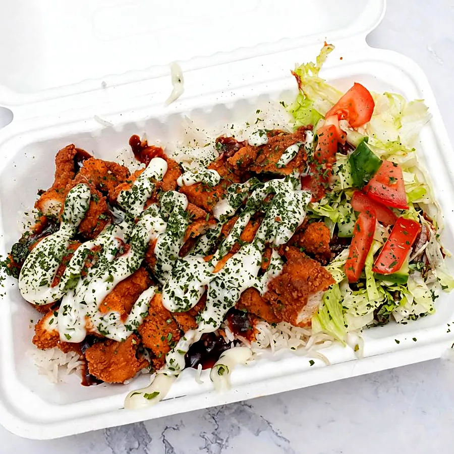 Chick'd Up buttermilk fried rice bowl